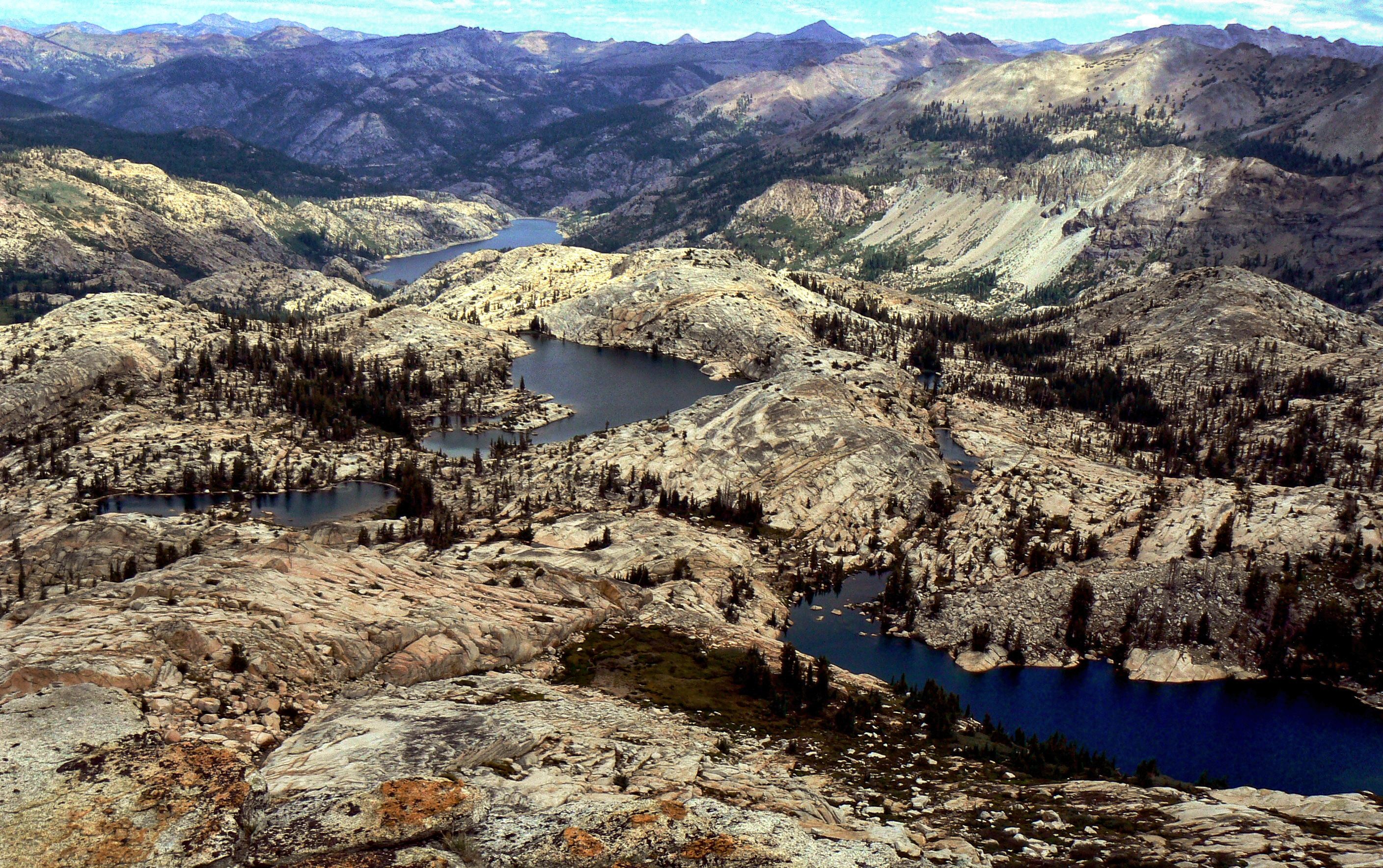 Lakes From Granite Dome